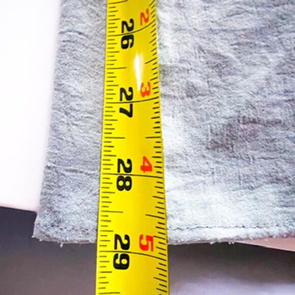 Zara Wide Leg Flowing Pull On Palazzo Pants High Waisted Womens Small Light Blue - Picture 6 of 11